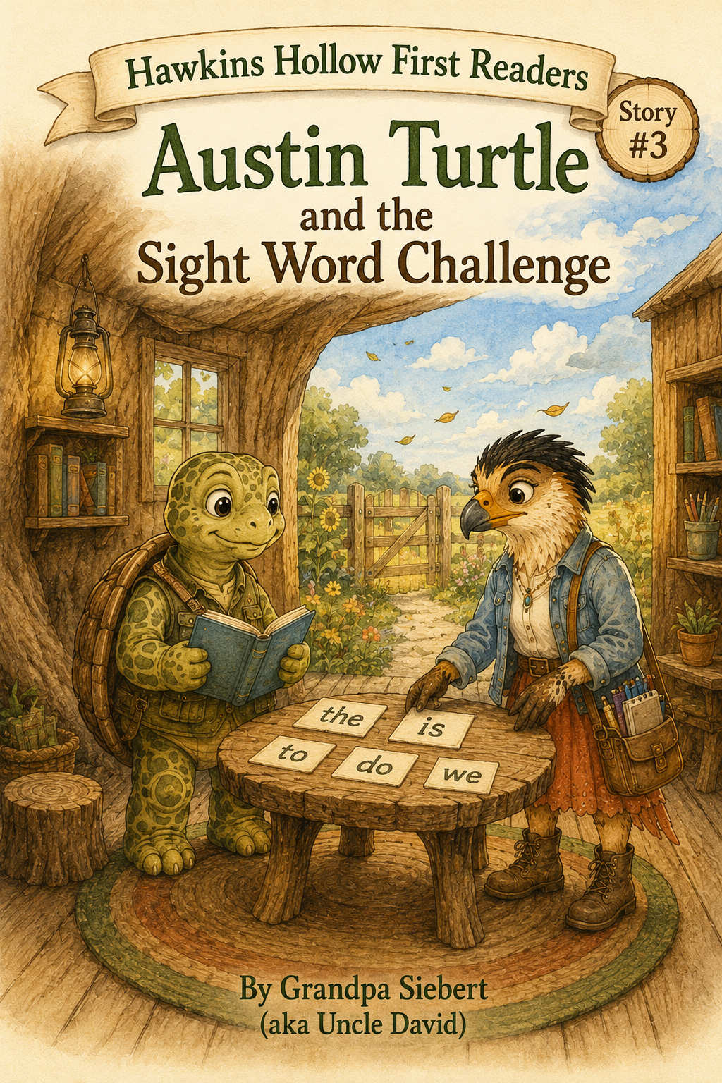 Cover image for Austin Turtle and the Sight Word Challenge
